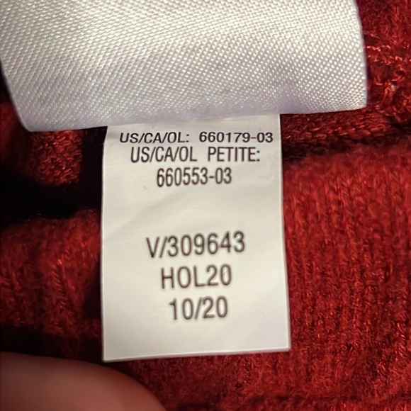 Banana Republic women’s wide leg pants Size Large Color Red - Picture 7 of 8